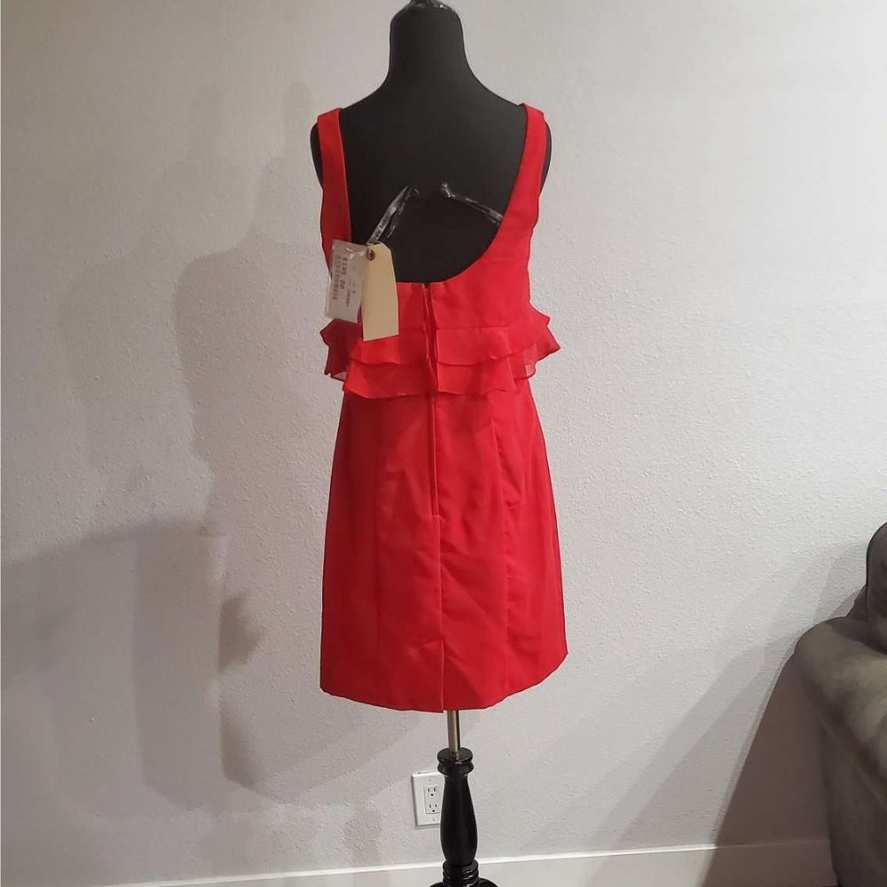 RED MINI DRESS - Picture 2 of 3